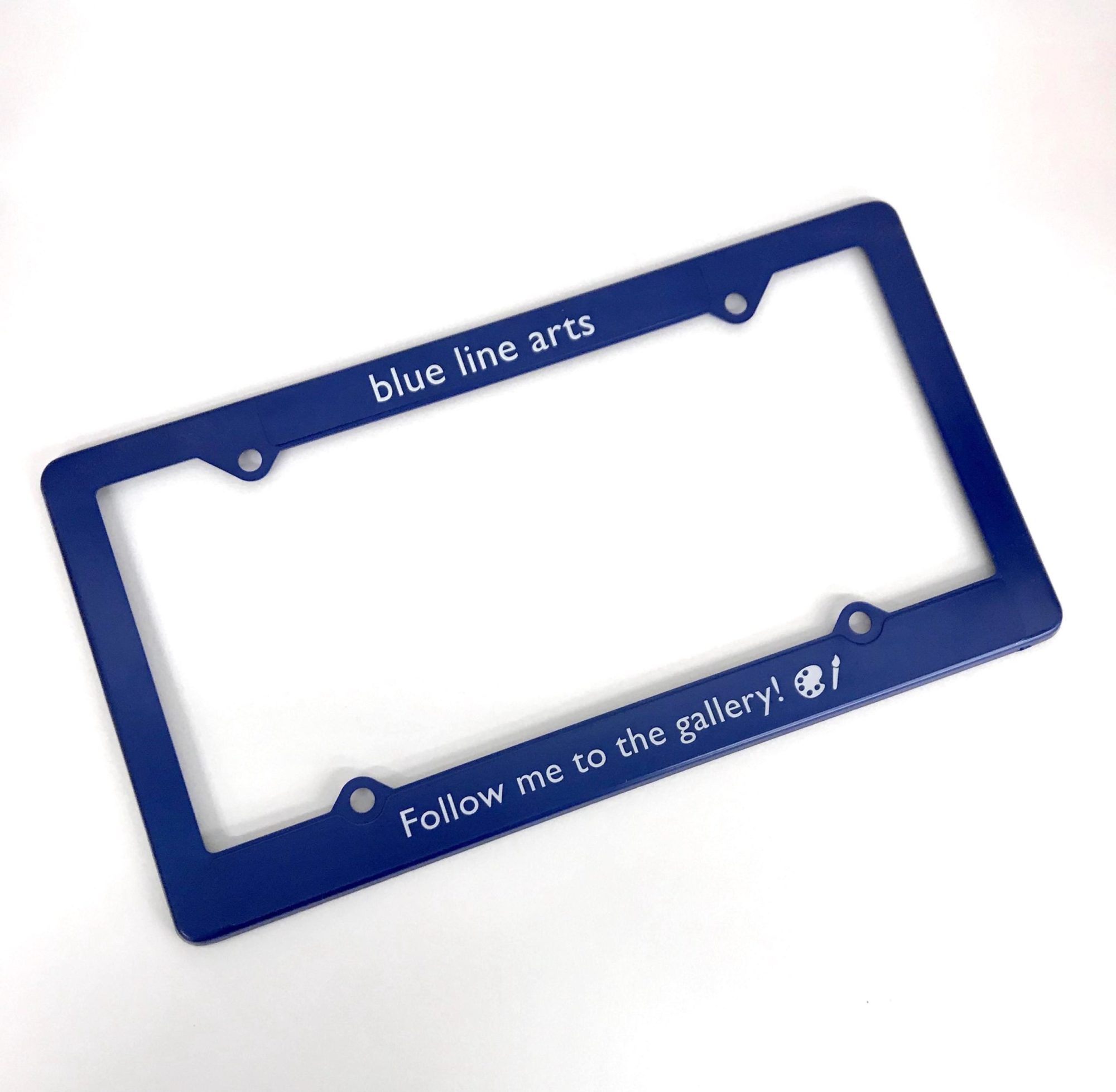 'Blessed Are The Peacemakers' Thin Blue Line License Plate Frame – Tag Holder