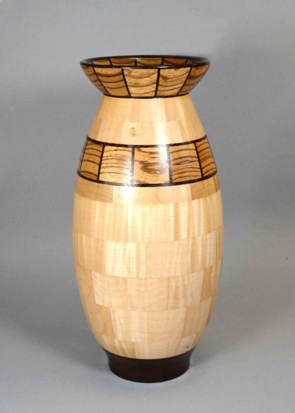 Segmented Vase Tim Turney Blue Line Arts