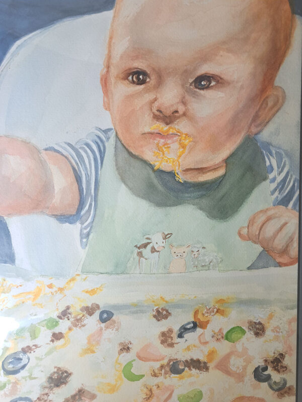 Sharing Lunch - Jeanne Lindberg