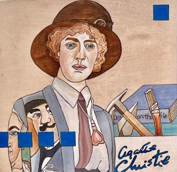 Agatha Christie writing on the nile - Paula Amerine