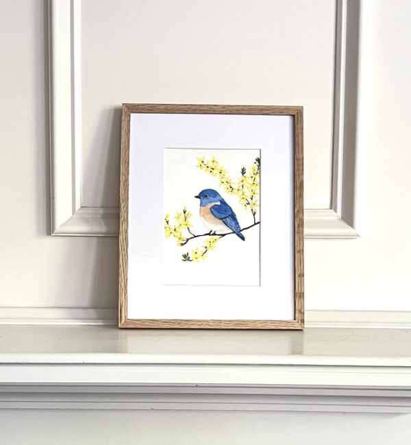 Bird and Flowers 3 - Maggie Gao-Gehlmann