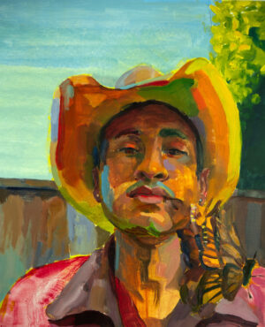 El Trabajador con una Mariposa - Christopher Rodriguez