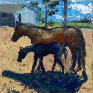 Gelding and Foal - Patrick Cosgrove