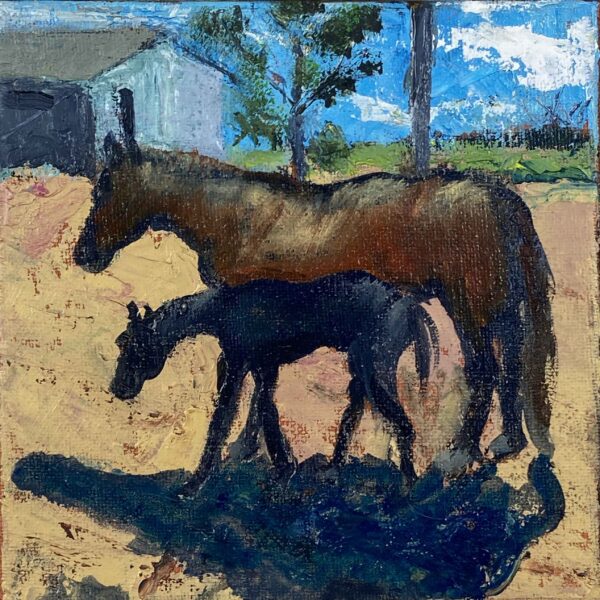 Gelding and Foal - Patrick Cosgrove