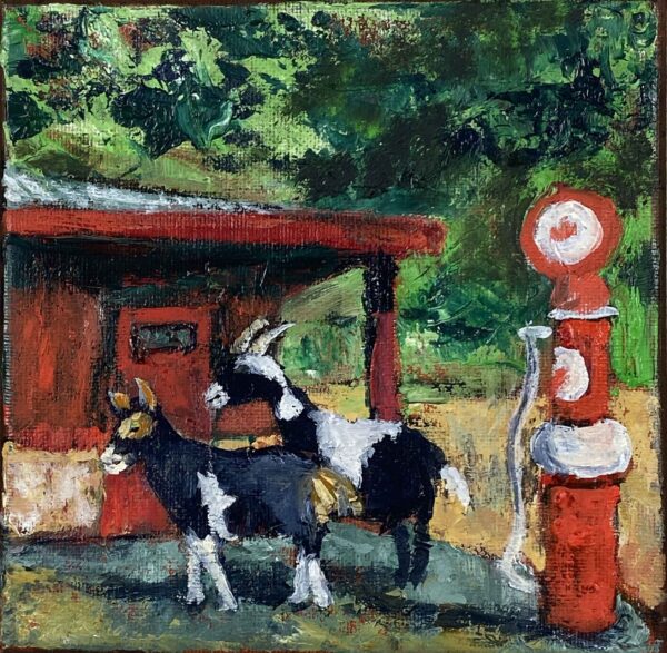 Goats at the Pump - Patrick Cosgrove