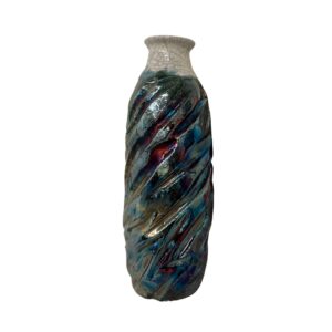 Raku Bottle - Ray Gonzales