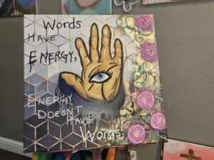 "Words have energy, energy doesn't have words" - Rachel Reid