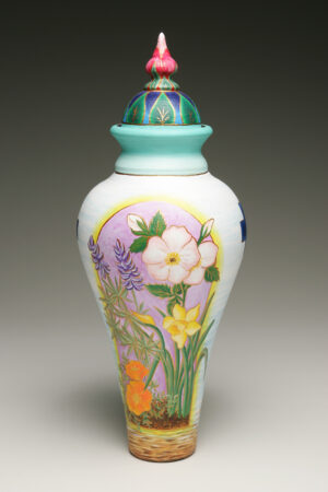 Painted Vase - Stan Padilla