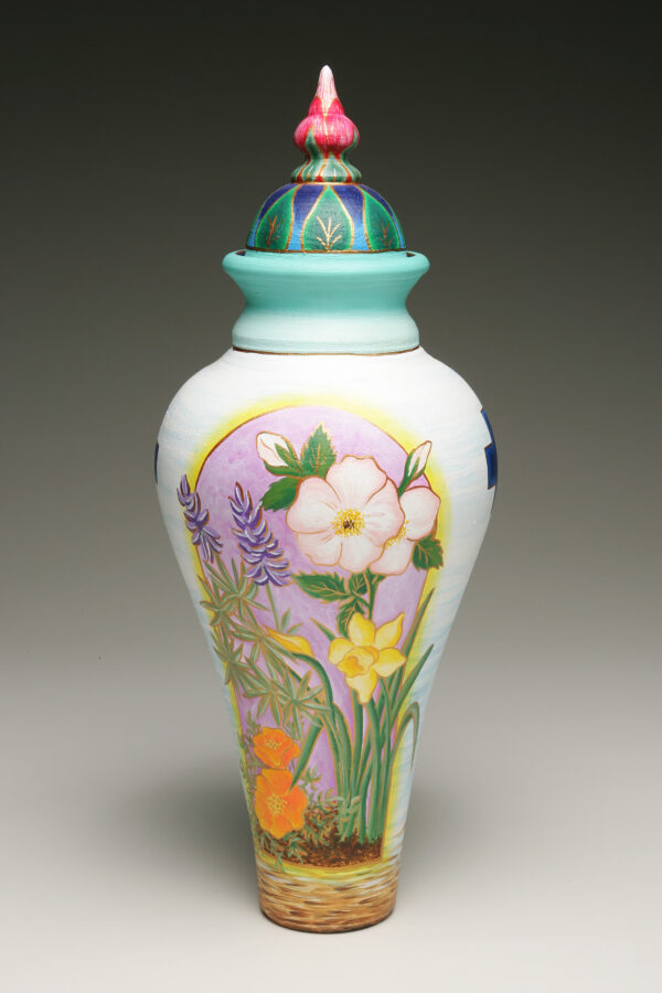 Painted Vase - Stan Padilla