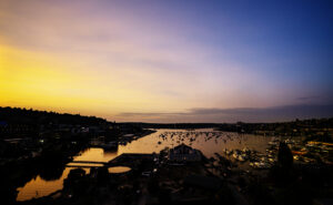South Lake Union at Sunset - Sharon Saltzman