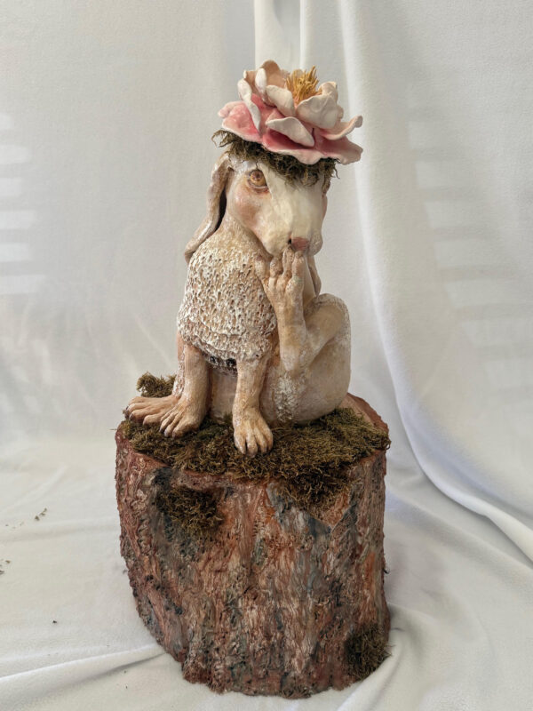 Ms. Rabbit Grooms for the Party - Vicki Sarantopulos
