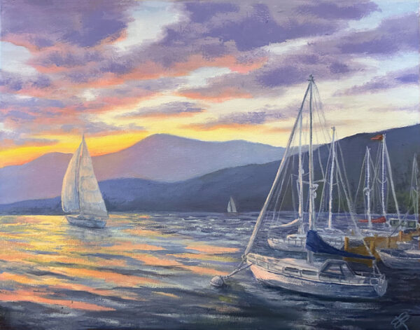 Sunset Sail - Sandy Bridgewater