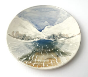 Mountain Lake Plate - Mandy Klauck