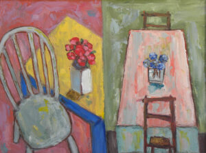 Three Chairs & Two Tables - Judy Knott