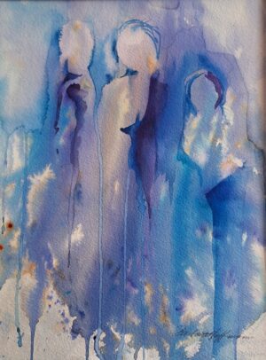 Study in Blue - Barbara Hoffmann