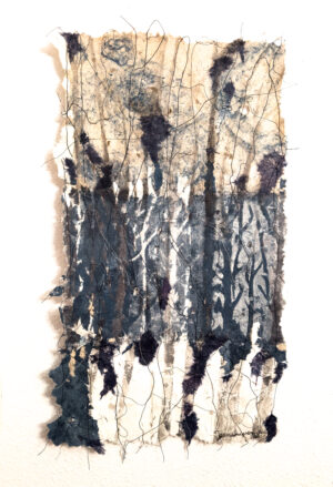 Fire and Water 7 - Blue Trees - Jane Ingram Allen