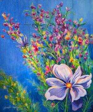 Cottage Garden - Jeanne Tepper