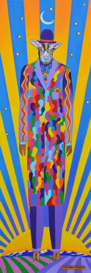 Goat of Many Colours - Phil and Anastasia Dynan