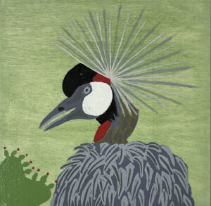 #15 Breakout Crowned Crane - Robin Martinez Rice