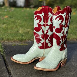 Blue Thistle Boots - Gitty Duncan