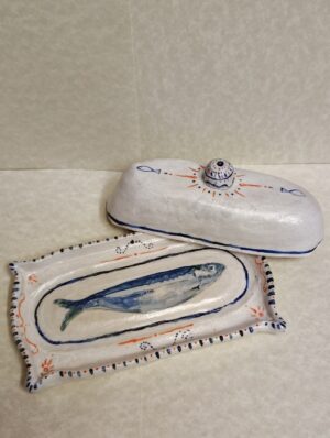 Fishy lookin' butter dish.. - Celerity Schrader