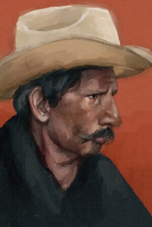 Man of the Evening Red in the West - Tatum Steel