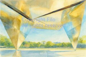 White-Gold Pavilion - Filo