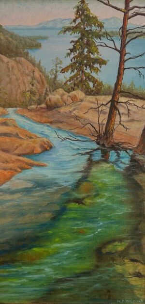 Eagle's Descent - Karen Anable-Nichols