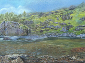 Below Hidden Falls - Kimberly Embree