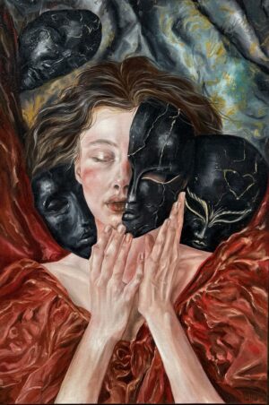 The Masks Falls Where Truth Begins - Volha Naruta-Johnson