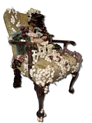 Mushroom Chair - Lauryl Rose