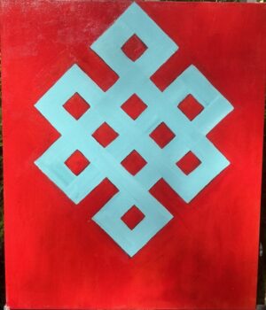 Eternal Knot Red - Mark Smith