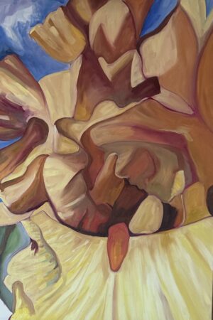 Abstract Yellow Iris - Matt Zidar