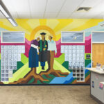 Azules Design, Untitled, El Centro Serna Latine Resource Center, 2026.
