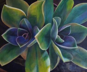 Purple & Green - Tara Esperanza