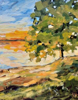 A Golden Moment, Folsom Lake - Kristin Hartman