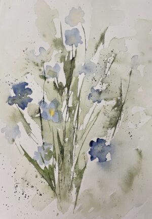 Blue Flax - Mary Pivetti