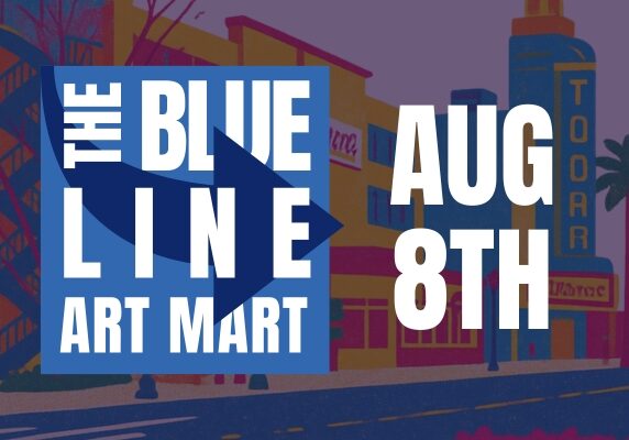 The Blue Line Art Mart - August Call